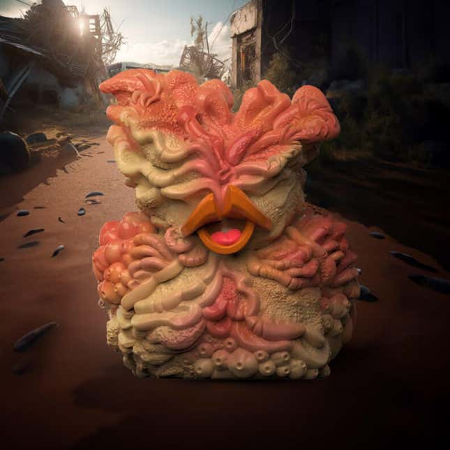The Last Of Us bloater duck 