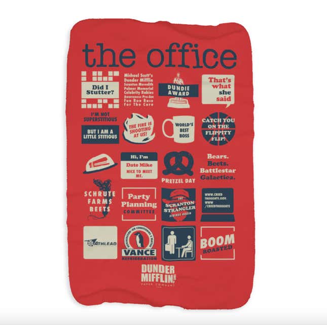 The Office blanket
